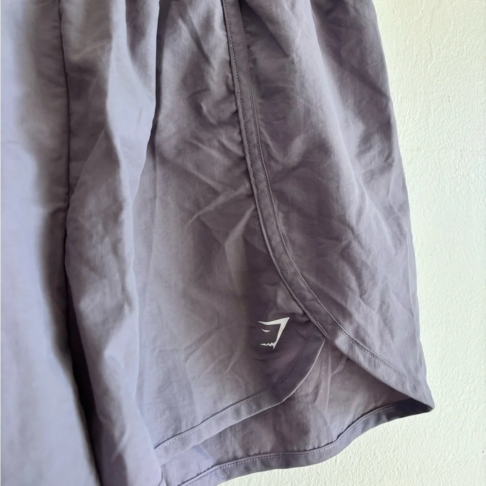 Gymshark Women’s Size Large Shorts Purple Thick Waistband Excellent Condition!